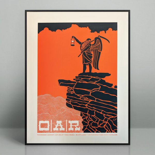 O.A.R. concert poster Merriweather Post Pavilion in Columbia, Maryland