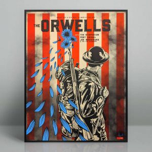 The Orwells concert poster from 1st Ward at Chop Shop in Chicago, Illinois