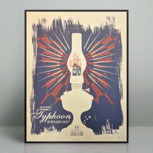 Typhoon concert poster from Metro in Chicago, Illinois